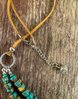 Turquoise and Spiny Oyster Necklace