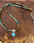 Classic Turquoise and Silver Necklace