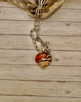 Red Jasper Heart Necklace