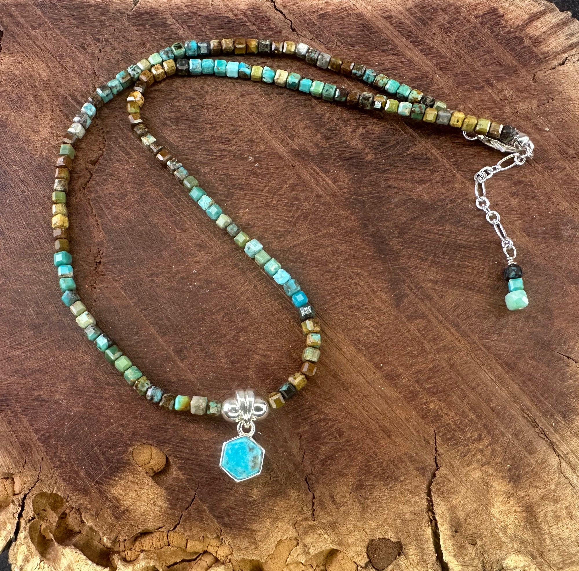 Classic Turquoise and Silver Necklace
