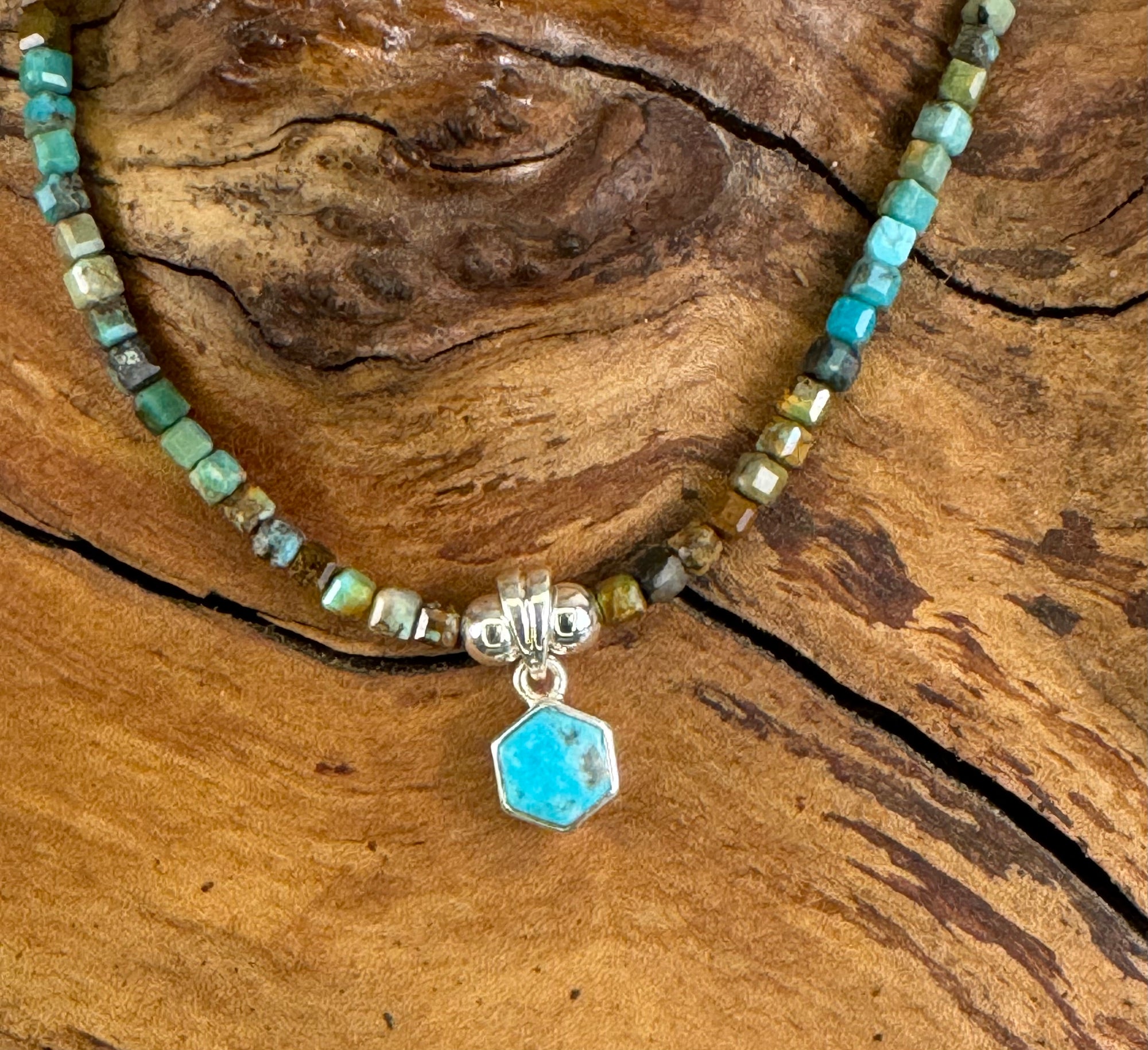Classic Turquoise and Silver Necklace